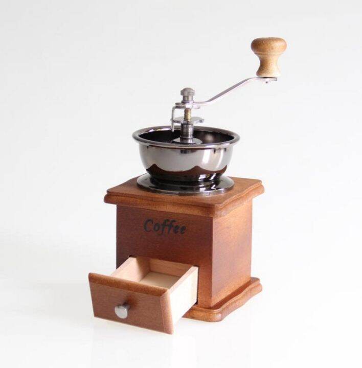 hot-new-เครื่องบดกาแฟไม้คลาสสิก-coffeespice-mill