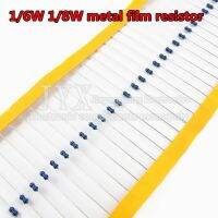 【LZ】 100pcs 1/6w 1/8w (0.125w) 1  Metal film Resistor 1R 1M 2.2R 10R 22R 47R 51R 100R 150R 470R 1K 4.7K 10K 47K 1 2.2 10 22 47 51 100