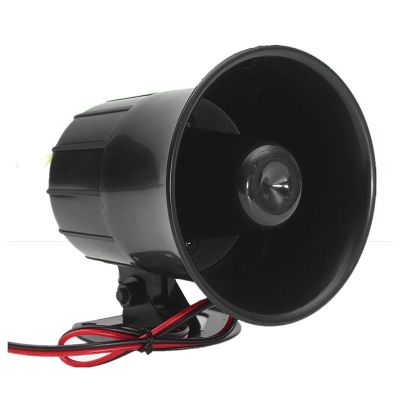 12V 20W Car Truck RV Air Electric Siren Horn Speaker Van PA Loud Sound Alarm