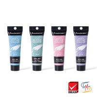 Renaissance สีอะคริลิค 20 มล. สีกลิตเตอร์ (Glitter) 4 เฉดสี (1 หลอด)