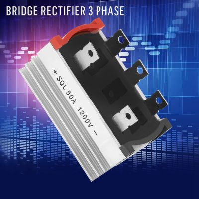 Bridge Rectifier ความสามารถในการจ่ายไฟ 50A สะดวกในการใช้ Bridge Rectifier 1200V สำหรับงานอิเล็กทรอนิกส์