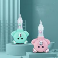 Children Baby Nasal Aspirator inhaler Pump Type Anti backflow Cartoon Bear Equipment Safe Hygienic Nose aspirator Baby Care