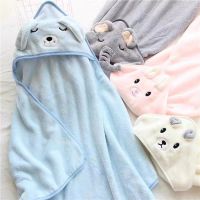 【DT】hot！ Newborn Baby Toddler Hooded Kids Bathrobe Super Soft Blanket Warm Sleeping Swaddle Wrap for Infant