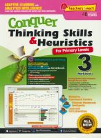 SAP conquer thinking skills &amp; heuristics 3 grade 3 math Applied Problems Workbook applied problem thinking and exploration Singapore mathematics breakthrough edition primary school teaching aids