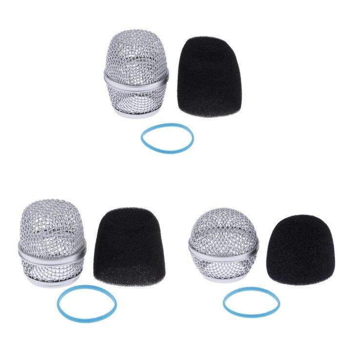 replacement-microphone-ball-head-mesh-grill-head-microphone-grille-replacement-head-diy-replacement-parts-for-shure-beta-57a-58a