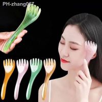 Resin Beeswax Head Scalp Comb Body Meridians Massage Scraping Stick Five-claw Combs Neck Shoulder Head Body Massager Tool