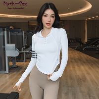 Women Sport Hoodies Loose Yoga Shirts Long Sleeves T-shirts Stripes Running Sweatshirts Quick Dry Gym Fitness Hooded Tops Female