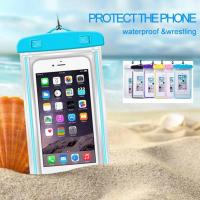 Universal Transparent Sealed Swimming Touch Screen Cover Pouch Beach Waterproof Phone E5I7