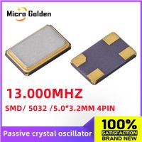 (10 ชิ้น) 13M 13MHZ 13.000MHZ 5032 5.0 * 3.2mm SMD Passive Crystal Oscillator 4pin Quartz Resonator Crystal 5.0X3.2MM 13.000M