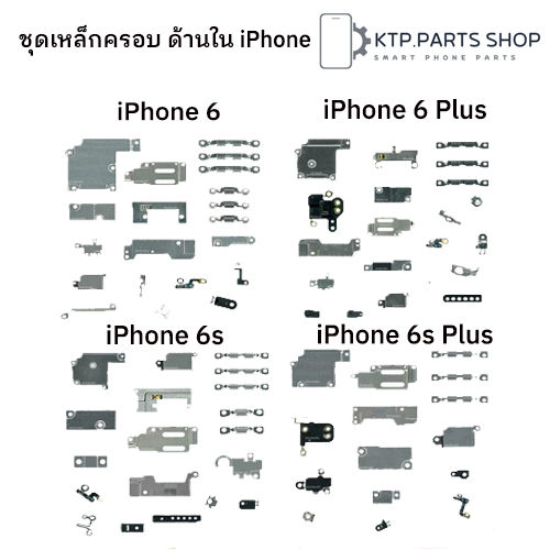 ชุดเหล็กครอบสำหรับ ด้านใน  iPhone 6 / iPhone 6s / iPhone 6 Plus / iPhone 6s Plus