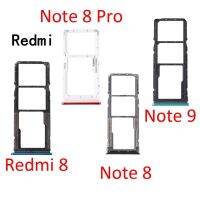 เหมาะสำหรับ Xiaomi Redmi 8 / 8A / Note8 / Note8pro / Note9 / Note9pro นาโนซิมกระเป๋าเก็บบัตรถาดเอสดีคู่อะไหล่ช่องเสียบบัตร