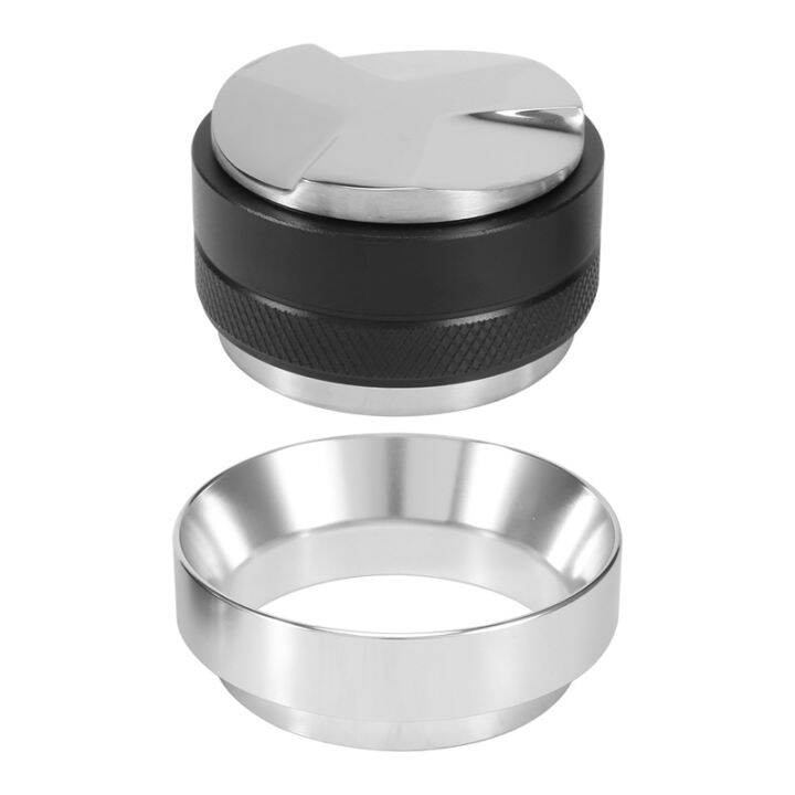 53mm Coffee Tamper and 54mm Dosing Funnel Set, Dual Head Coffee Leveler