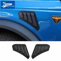 JIDIXIAN รถ Body ล้อคิ้วด้านข้าง Fender Grills สไตล์ตกแต่งสำหรับ Ford Bronco 2021 2022 2023 Up อุปกรณ์เสริมภายนอก