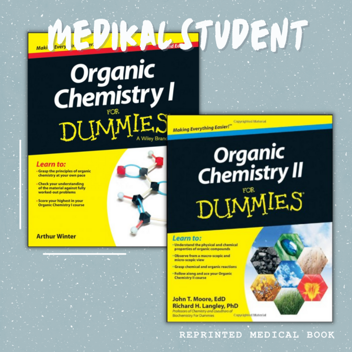 Organic Chemistry I & II for Dummies Lazada PH