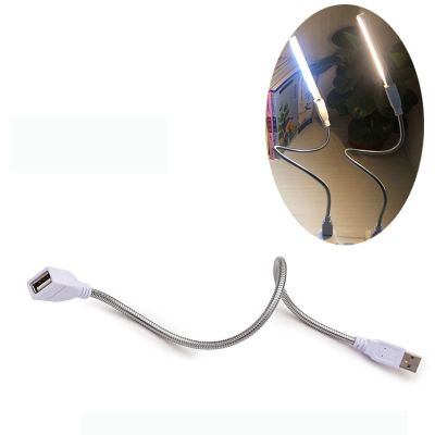 USB Male To Female Extension Cable LED Light Fan Adapter Cable Flexible Metal Hose Power Supply Cord 4 Copper core USB Hubs