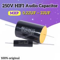 (2pcs) MXP Divider Capacitor Audio Car Horn Poleless Metal Film Polypropylene Capacitor 250V HIFI 1/2.2/3.3/4.7/6.8/10/22/33UF