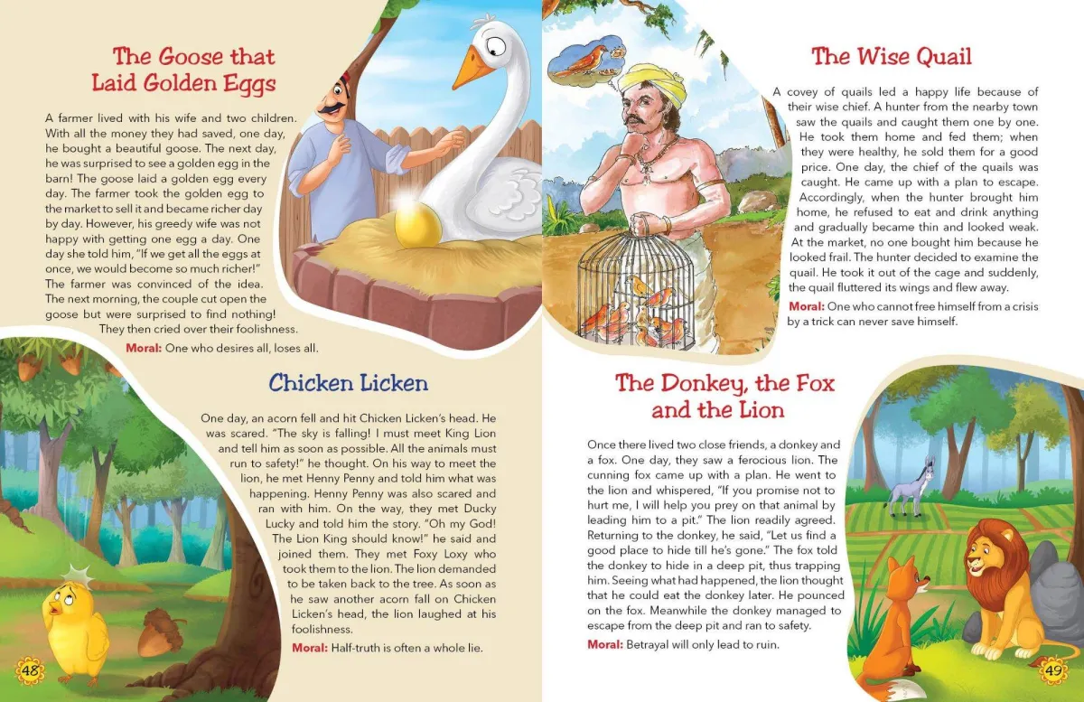Story Book For Kids Moral Stories Set Of 10 Books 59 OFF