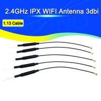 ♚ 5Pcs/lot 2.4GHz WIFI Antenna 3dbi UF.L IPX/IPEX Connector Brass Inner Aerial 15cm Length 1.13 Cable HLK-RM04 ESP-07