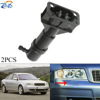 ZUK 2ชิ้นล็อตไฟหน้า Wahser หัวฉีดไฟหน้าสเปรย์น้ำ Jet Actuator สำหรับ Audi A6 Avant S6 C5 2002 2003 2004 2005 4Z7 955 979