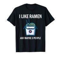 I Like Ramen Tshirt Kawaii ญี่ปุ่นก๋วยเตี๋ยวอาหารอะนิเมะของขวัญ S-5XL