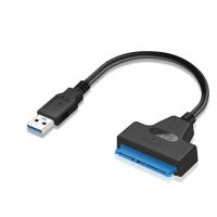 【YF】 New USB 3 Cable Sata To 3.0 6 Gbps Support 2.5Inch External HDD Hard Drive 22 Pin III A25