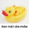 Bộ 4 vịt bơi dưới nước cao su siêu bền cho bé - ảnh sản phẩm 2