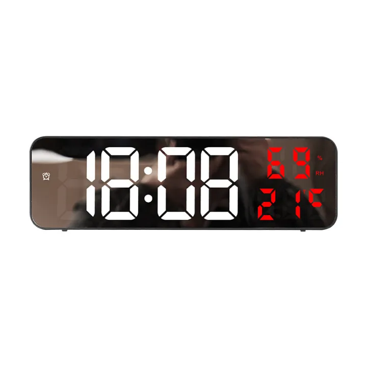 alarm-clock-with-large-screen-display-alarm-clock-with-temperature-and-humidity-electronic-alarm-clock-temperature-and-humidity-display-mirror-design