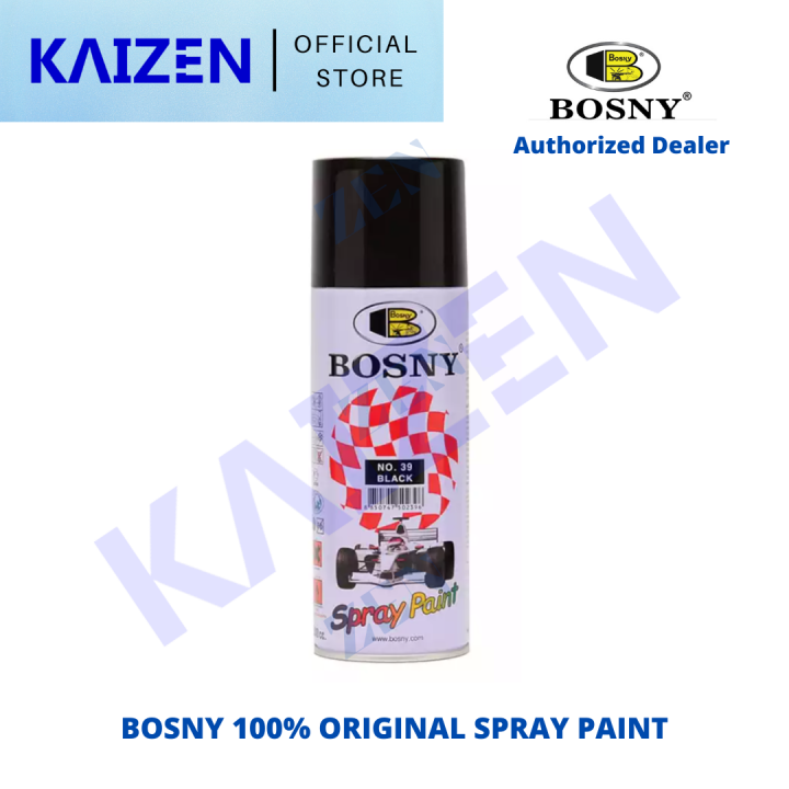 #39 BLACK BOSNY SPRAY PAINT ORIGINAL | Lazada PH