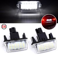 2Pcs LED License Number Plate Light Lamps For Toyota Camry Avalon Auris E18 Vios Esquire Avensis Esquire EZ Noah Proace City SAI Bulbs  LEDs  HIDs