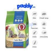 Cát Gỗ Cho Mèo & Thú Nhỏ Cat s Best Universal Strawberry Hương Dâu 5.5kg