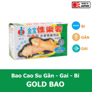 Bao cao su Gold Gai bi, râu, gai, Bao cao su bi gai gân gai lớn