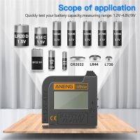 【CW】 ANENG Universal Test Checkered Load Analyzer AAA AA Button Cell 168Max Digital Lithium Battery Tester Capacity Display Check