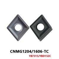 CNMG 120404 120408 120412 160612 160616 TC YBD152C YB7315 CNC Turning Carbide Inserts การประมวลผลเครื่องมือตัดเครื่องกลึงเหล็กหล่อ