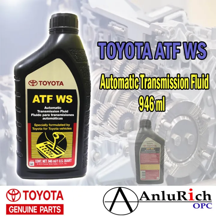 Toyota ATF WS ( Automatic Transmission Fluid ) 1L 00289-ATFWS | Lazada PH