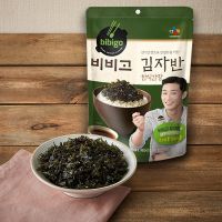 bibigo kimjaban soysauce สาหร่ายเกาหลี ซีเจ บิบิโก กิมจาบัน ซอยซอส (สาหร่ายโรยข้าวอบแห้งปรุงรส รสซีอิ๊ว) 비비고 김자반 돌자반 50g