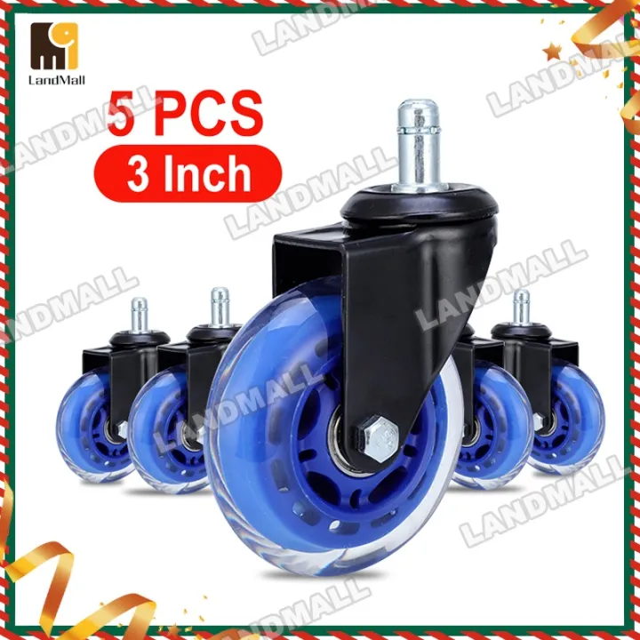 Chair Wheels Heavy Duty 5 Pcs Swivel Chair Wheel Caster wheel