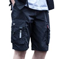 Summer Hot Mens Military Cargo Shorts Solid Multi Pocket Casual Fitness Loose Work Pants Summer Male Tactical Shorts Joggers