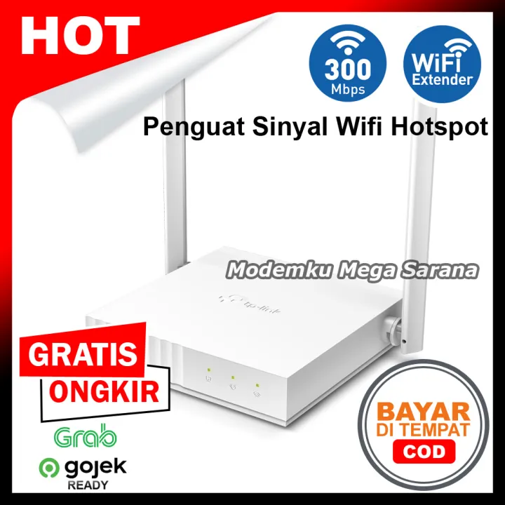 Alat Penguat Sinyal Wifi TP-Link TL-WR844N Router Range Extender Wifi ...