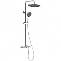 【LZ】✵卍  Supercharged Latão Shower Head Set mão spray preto estrelado banheiro casa de banho