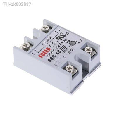 ♣ DC-DC Single Phase Solid State Relay SSR-40DD DC DC SSR Module 40A DD Input Voltage 3-32V DC TO 5-60V DC Output Load SSR 40DD