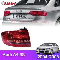 Audi A4 B8 2004-2008 เสื้อ​ไฟท้าย ไฟท้าย​แต่ง ไฟท้ายไฟเบรค​ ไฟเลี้ยว Taillamp Taillight ไฟท้าย​ พร้อมทับทิม ไฟท้ายกันชนหลังสําหรับ​ ทับทิมในฝาท้ายไฟท้าย