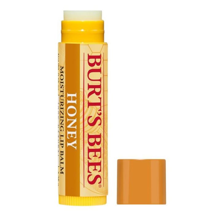 มีกล่อง-หมดอายุ-2025-burts-bee-moisturizing-lip-balm-honey-น้ำผึ้ง-ขนาด-4-25-กรัม