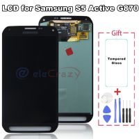 Original for Samsung Galaxy S5 active G870 LCD Display G870F G870 G870A Touch Screen Digitizer Assembly Replacement 100 tested