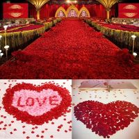 【CC】 500 fake petals for Valentines Day wedding party decorations