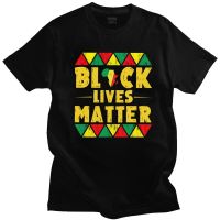 Unique Black Lives Matter T Shirt for Men Short Sleeved Summer Tee African History Month Pride T shirt Pure Cotton Tshirt Merch XS-6XL