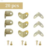 ☬ 20Pcs 12mm Metal Bracket Decorative Corner Protectors for Jewelry Wood Box Book Scrapbooking Photo Albums Menus Corner Protector