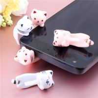 Cute Cat Earphone Jack Dust Plug AUX Interface Dust Protection Cap Universal 3.5mm Phone Plug Cellphone Accessories For iPhone