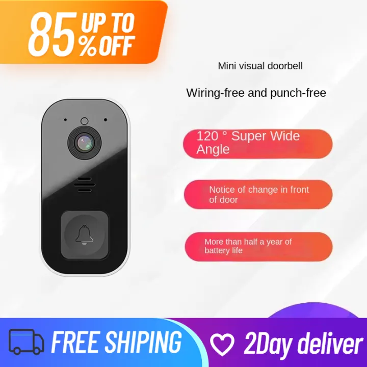 Mirilla Digital Puerta Wifi Video Portero Automatico Wifi Con