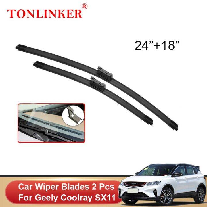 TONLINKER Car Wiper Blades For Geely Coolray SX11 2020 2021 2022 Car