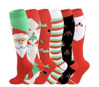 Cross-border for outdoor Christmas all saints new compression stockings off-road riding running speed dry breathable adult sports socks